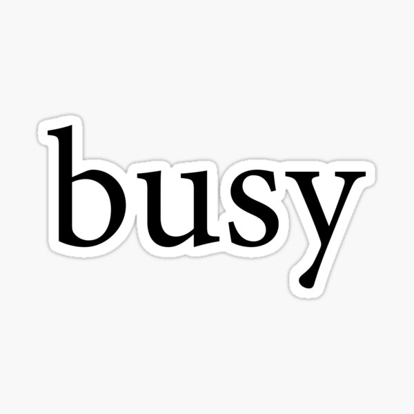 Item preview, Busy Text designed and sold by Carmen Gomez.