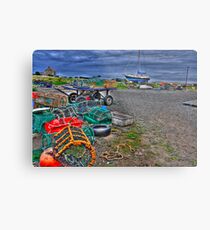 A Fisherman's Office Metal Print