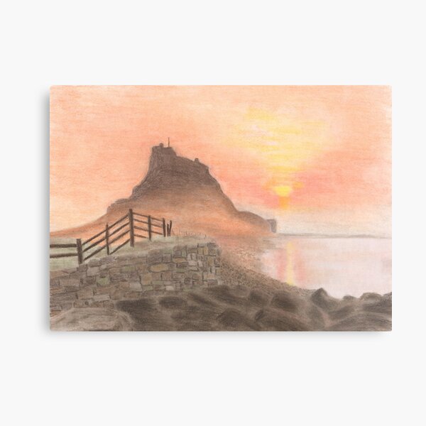 Lindisfarne Castle 1 Metal Print
