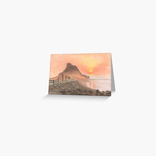 Lindisfarne Castle 1 Greeting Card