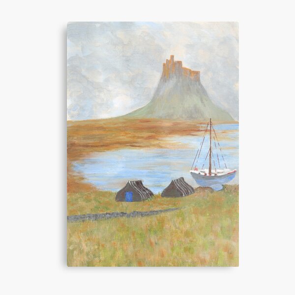 Lindisfarne Castle 2 Metal Print
