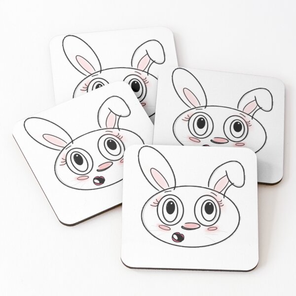 Item preview, Ella Rabbit (Surprised) designed and sold by ZoeN-P.