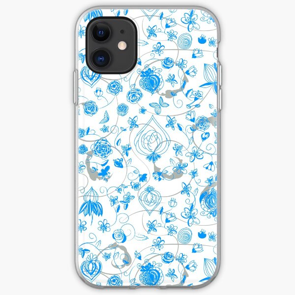 Blue Chinoiserie iPhone Soft Case