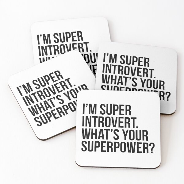 Item preview, Soy super introvertida. ¿Cuál es tu superpotencia? (En negro) designed and sold by xdangerline.