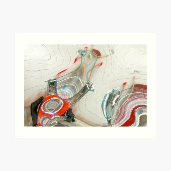 Shopping Cart Art Print