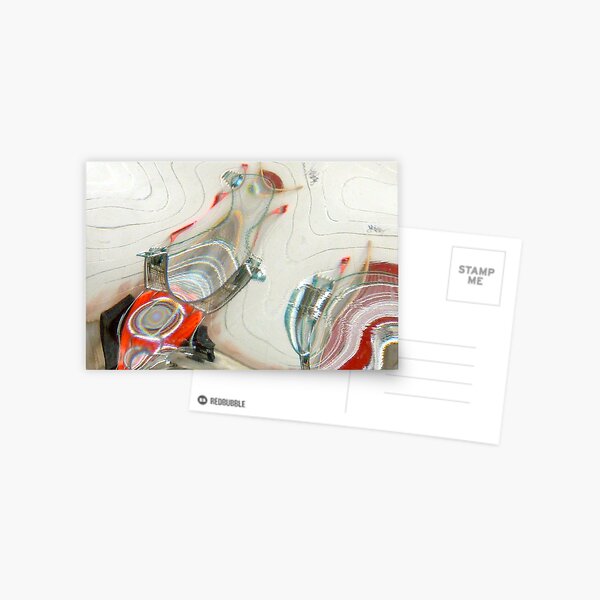 Shopping Cart Postcard