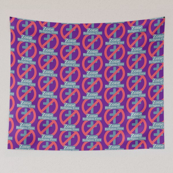 Item preview, Religion Free Zone designed and sold by mainemonty.
