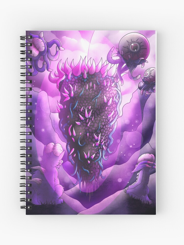 Nebula Pillar- Terraria Spiral Notebook for Sale by Bettypico