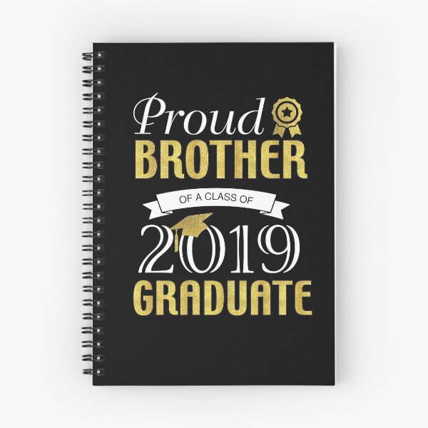 Item preview, Proud Brother of a 2019 graduate 2019 grad School grad College Graduation Proud Bro designed and sold by The Warehouse by Amr.