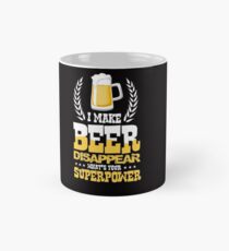 Savvy Turtle I Make Beer Disappear Classic Mug