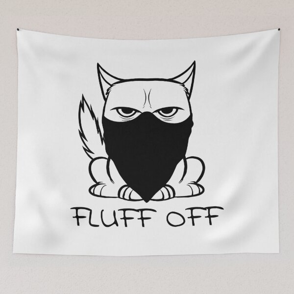 Item preview, Pissed Fluffy designed and sold by Bunnywoop.