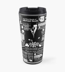 The Wise Words of Michael Scott Travel Mug