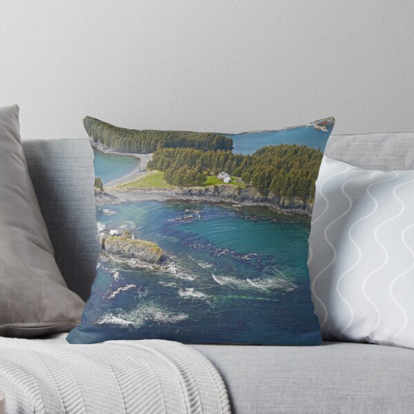 Item preview, Aerial of Seaplane Jetties, Kodiak, Alaska designed and sold by Margaret Hyde.