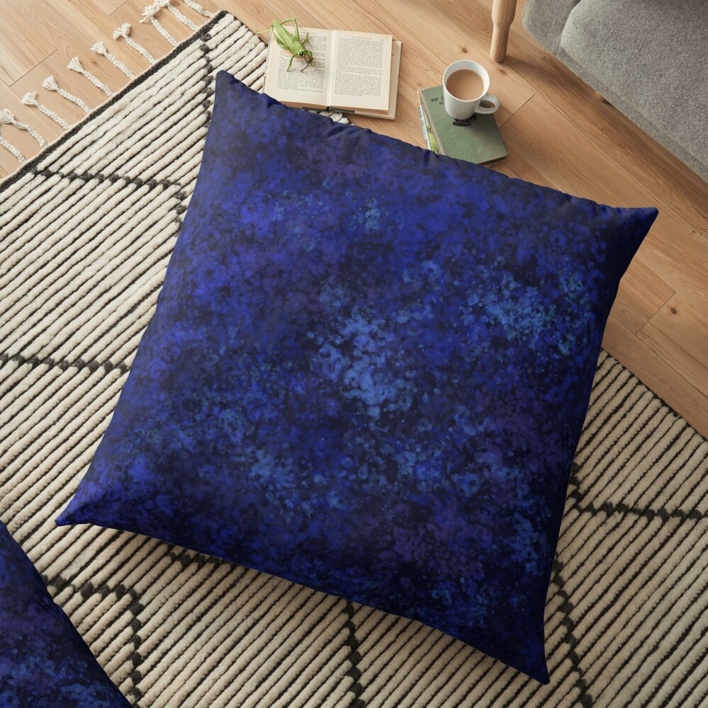 Blue Opal Floor Pillow
