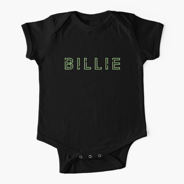 billie letrero de neón Body de manga corta para bebé
