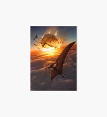 Pteranodon - End of an Era Art Board Print