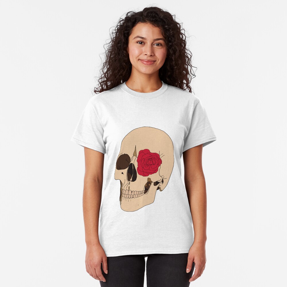 A Skull & a Rose Classic T-Shirt