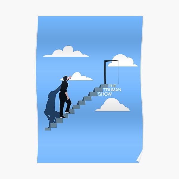 Étapes vers la liberté - Truman Show Poster