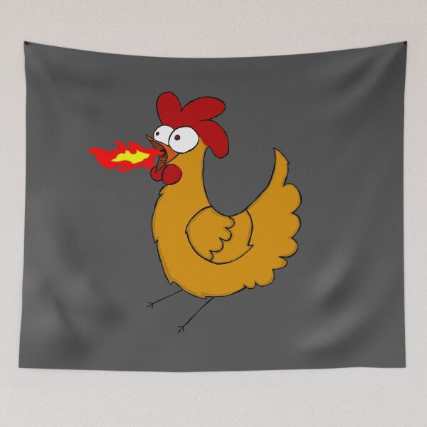 Item preview, Gilbert the Fire Breathing Chicken of Doom designed and sold by MM92.