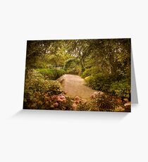 Garden Path Greeting Card