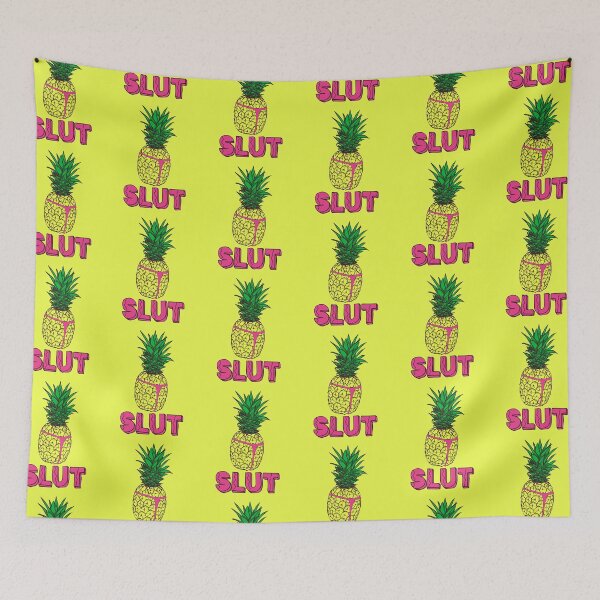 Item preview, Slutty Pineapple T-Shirt| Brooklyn Nine-Nine Pineapple in Thong Tshirt| Pineapple Slut Tropical Graphic Tee designed and sold by Nada18.
