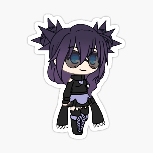 Happy Mouth Gachalife Sticker By Cyber Devil - Gacha Life Stickers