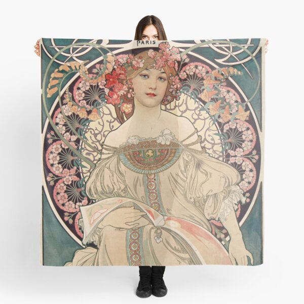 Aperçu de l'œuvre F. Champenois Imprimeur-Editeur, par Alphonse Mucha. Lithographie créée et vendue par Booboo13.