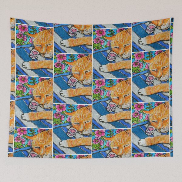 Item preview, Cat Asleep designed and sold by PaniaBrown.