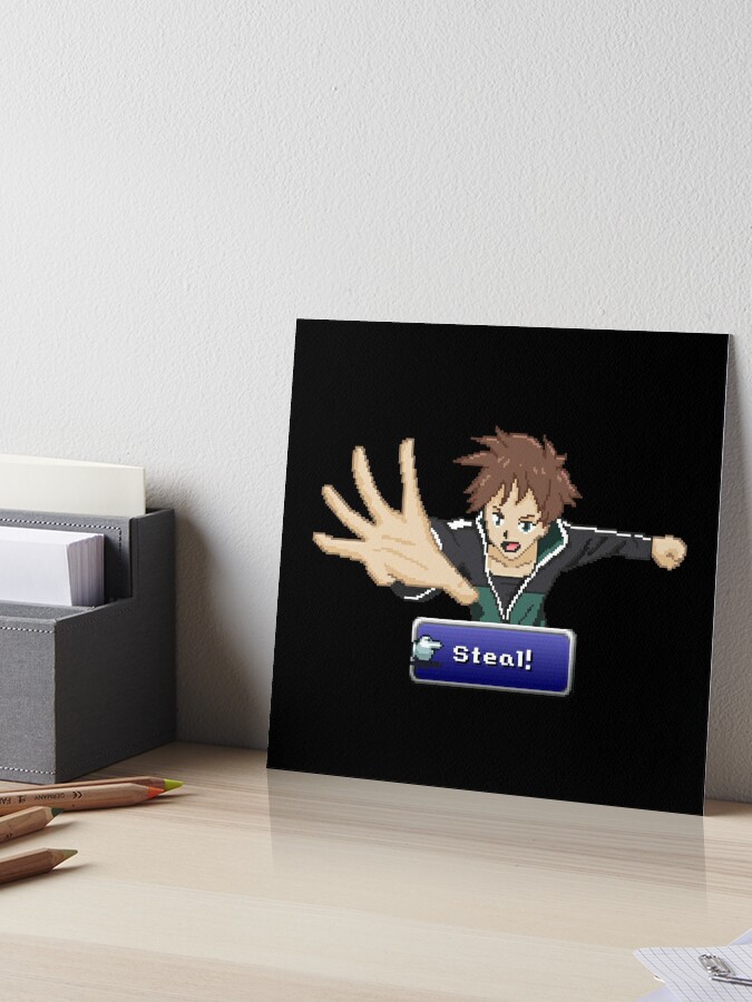 Kazuma Steal Konosuba | Art Board Print