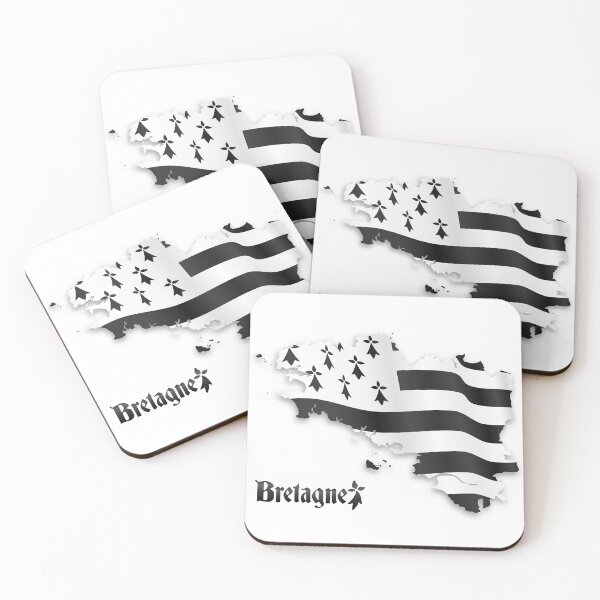 Item preview, Bretagne united flag map designed and sold by 1enchik.