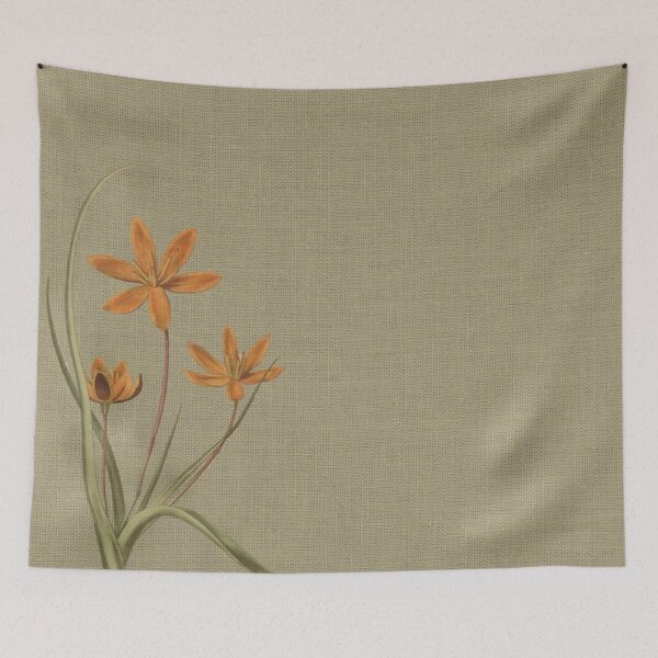 Item preview, Orange Flowers   designed and sold by FluffyTheDude.