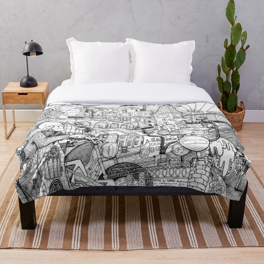 Ride Throw Blanket