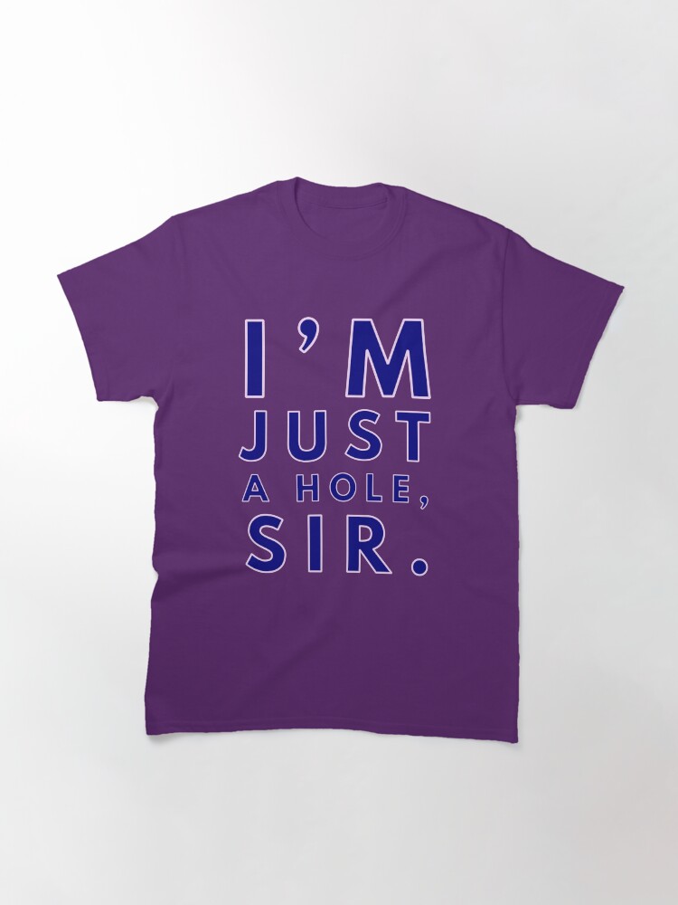 Alternate view of Just A Hole Classic T-Shirt