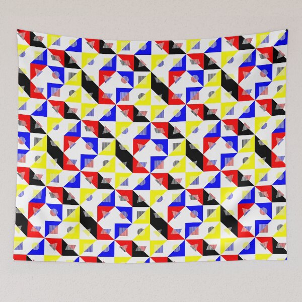 Item preview,  Bauhaus Pattern - Modern Geometric Checker designed and sold by WickedRefined - Nicole Demereckis.