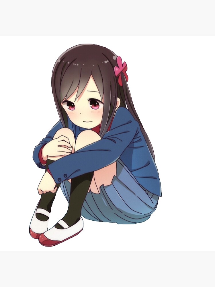 Hitori Bocchi no Marumaru Seikatsu anime shirt Art Board Print