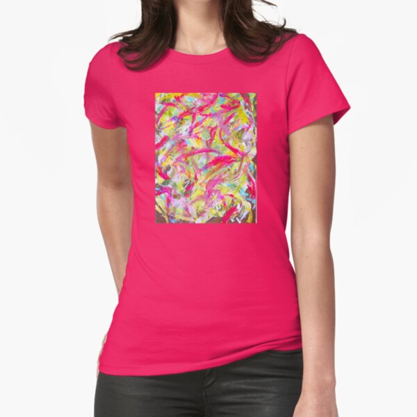 Koi Pond Fitted T-Shirt