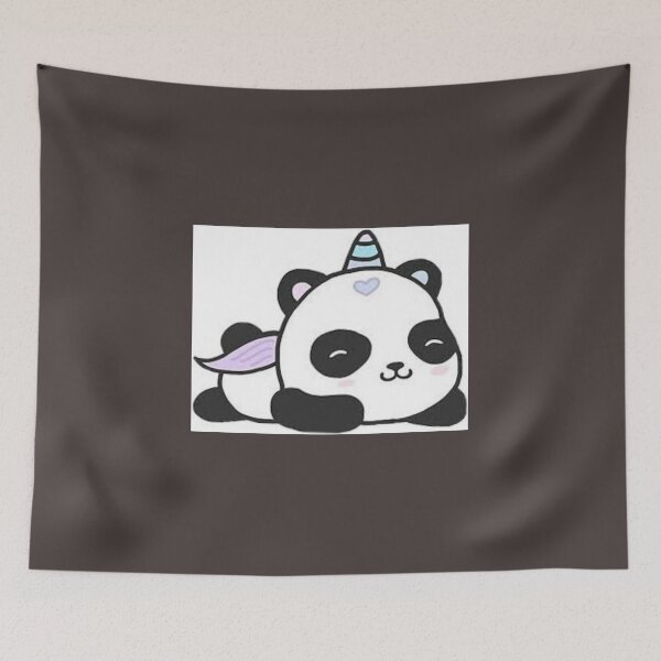 Item preview, Cute unicorn panda  designed and sold by jascam841.