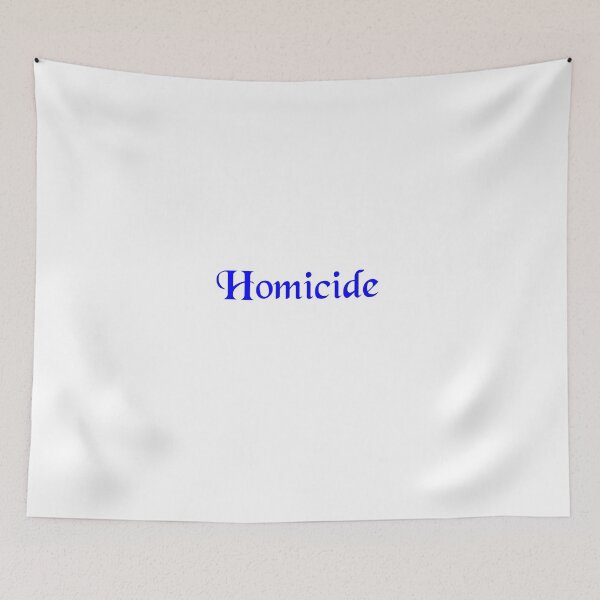 Item preview, Homicide Blue designed and sold by torontoraps5.