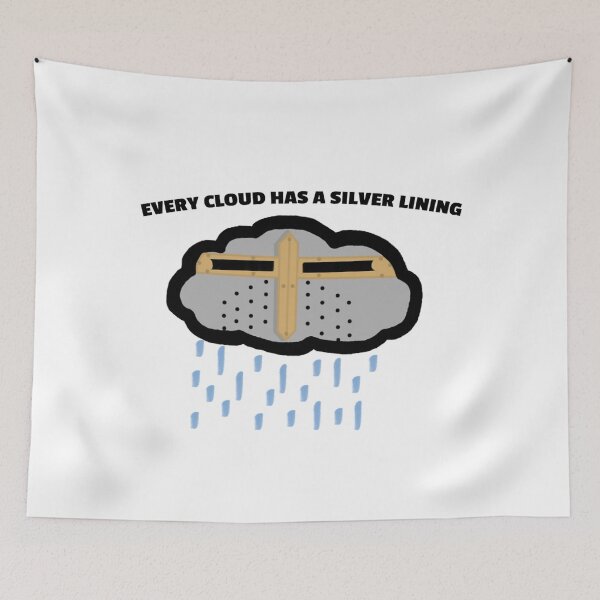 Item preview, Every Cloud has a Silver Lining designed and sold by raosnop.