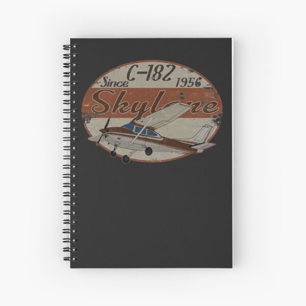 Artikel-Vorschau von Cessna 182 Skylane "Seit 1956" Vintage Retro Design, designt und verkauft von RealPilotDesign.