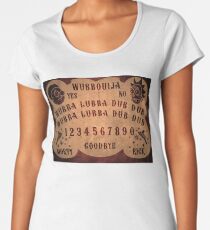 Camiseta premium de cuello ancho Wubbouija (Rick y Morty)