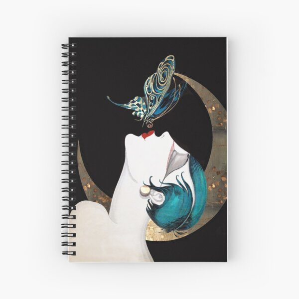 Item preview, Butterfly Kiss French Art Deco Flapper Woman Remix designed and sold by Glimmersmith.