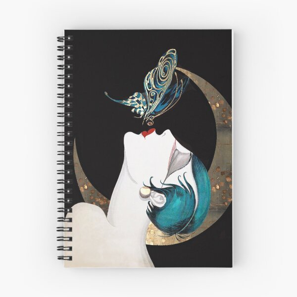 Item preview, Butterfly Kiss French Art Deco Flapper Woman Remix designed and sold by Glimmersmith.