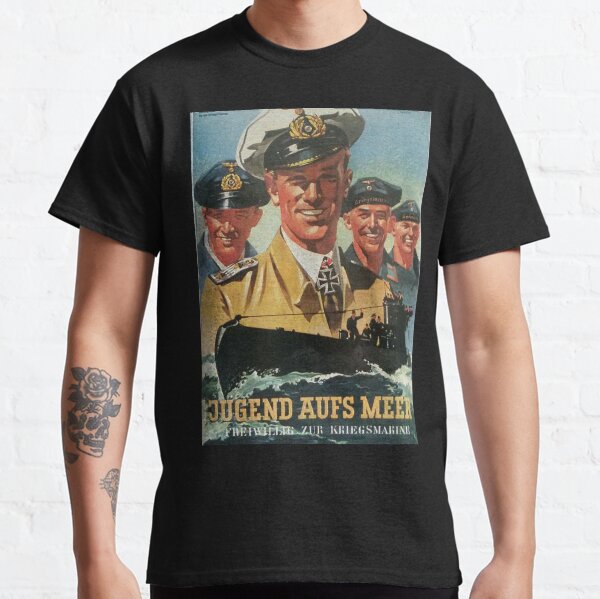 Volunteer for the Navy...vintage German Kriegsmarine Classic T-Shirt
