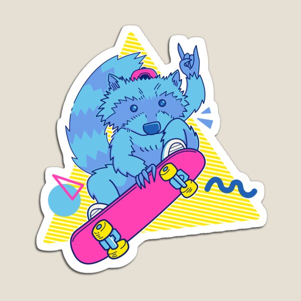 Rad Racoon Magnet