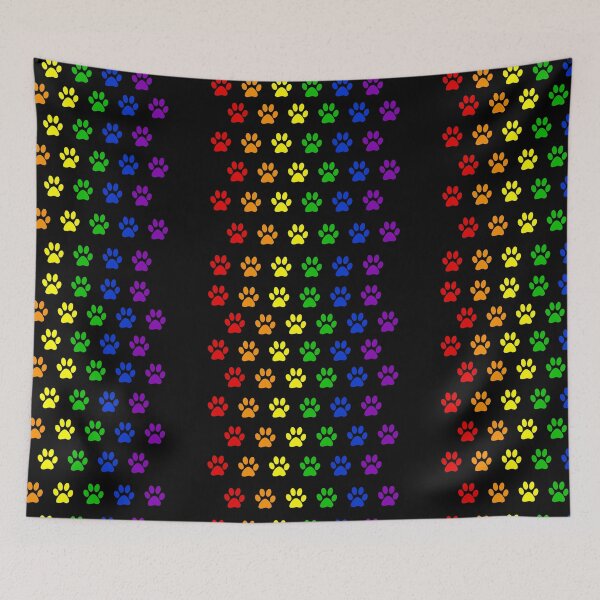 Item preview, Rainbow paws designed and sold by houndpixnz.