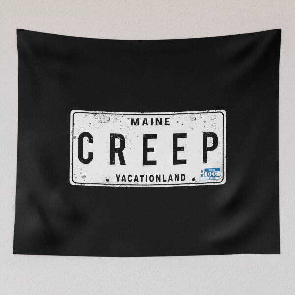 Item preview, Creepshow 2 Fan License Plate Creep Maine Vacationland Horror designed and sold by feefifo.