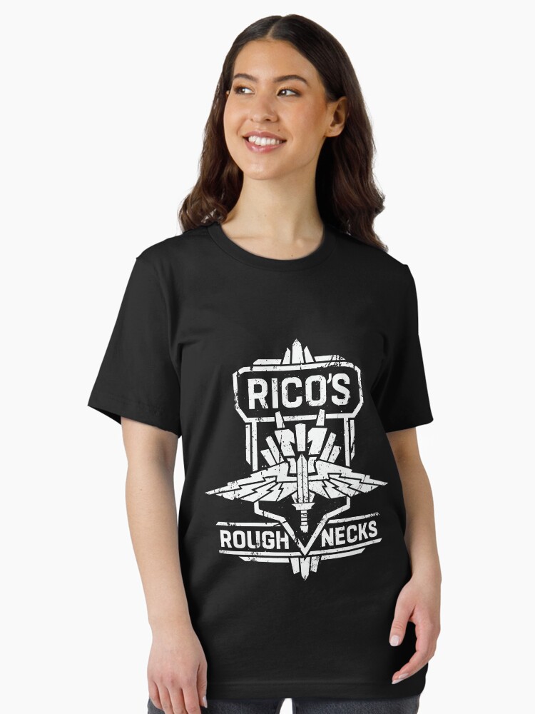 Thumbnail 1 of 7, Essential T-Shirt, RICO'S ROUGHNECKS - White designed and sold by CoryFreeman.