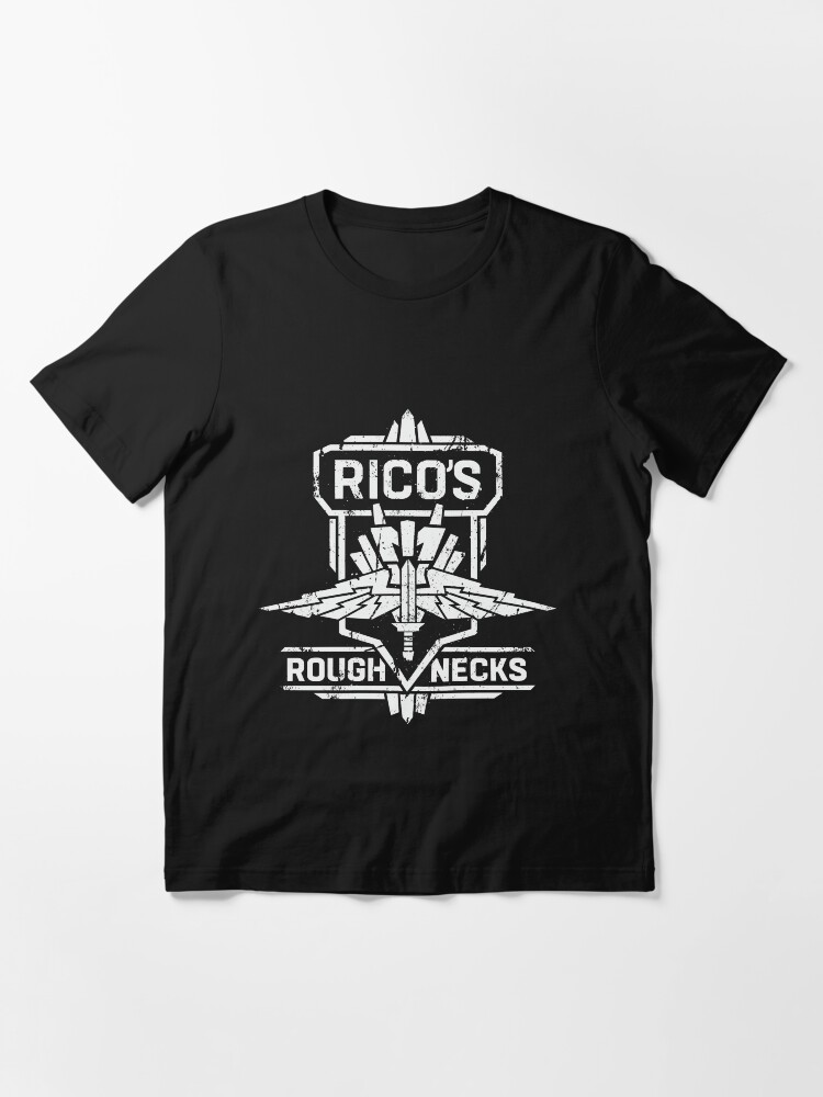 Thumbnail 3 of 7, Essential T-Shirt, RICO'S ROUGHNECKS - White designed and sold by CoryFreeman.