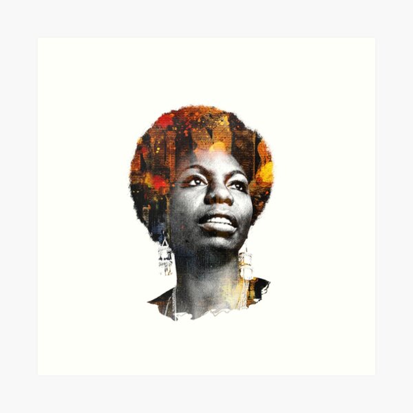 Nina Simone print by Bridgeman Images